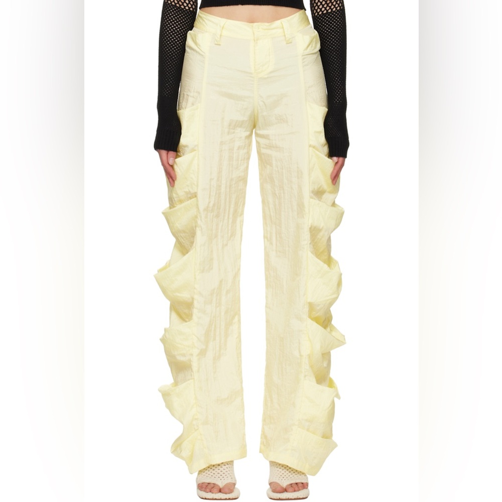 Isa Boulder Yellow Stash Trousers Size Small